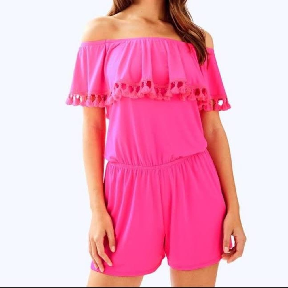 Lily Pulitzer Pink Romper